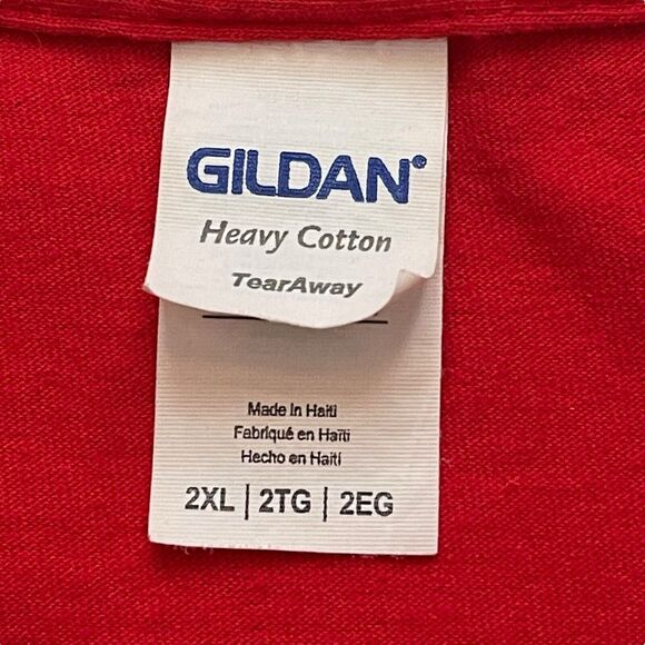 Patriotic Native American US Flag T-Shirt 2XL Red – “God Shed His Grace on Thee” - Picture 4 of 6